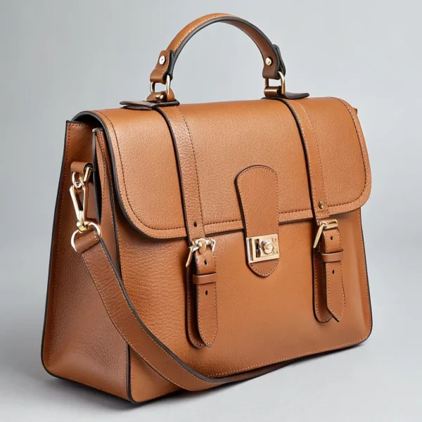 Premium Leather Satchel