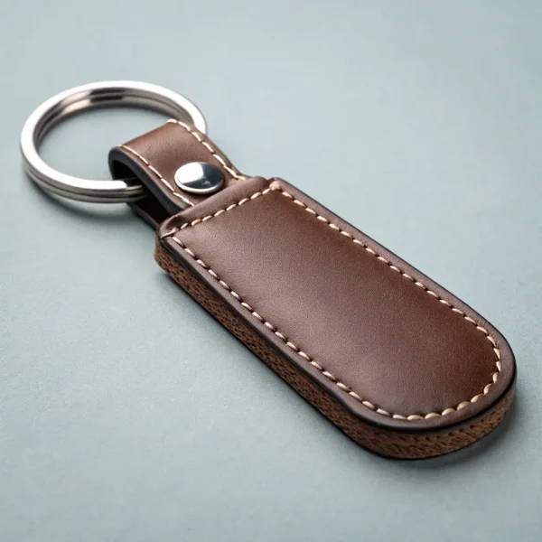Leather Keychain