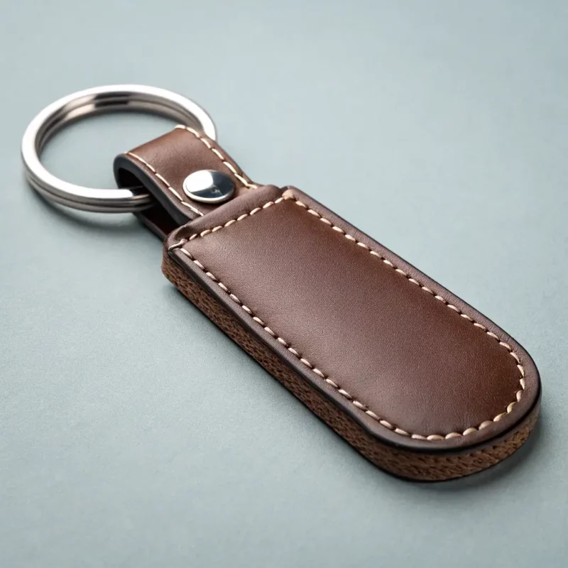 Leather Keychain